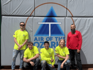 Install Crew; Blake, Stacie, Josh, Steven, John